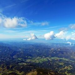 Flugwegposition um 12:51:30: Aufgenommen in der Nähe von Halltal, Österreich in 2713 Meter